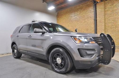 Gray 2017 Ford Utility Police Interceptor Base
