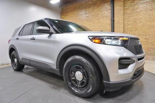 Silver 2020 Ford Utility Police Interceptor Base