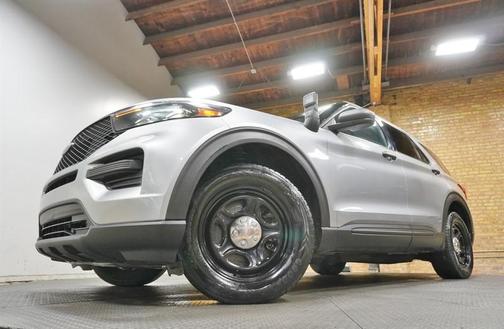 Silver 2020 Ford Utility Police Interceptor Base