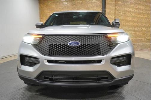 Silver 2020 Ford Utility Police Interceptor Base