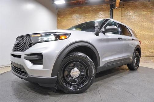 Silver 2020 Ford Utility Police Interceptor Base