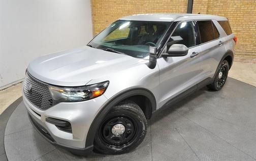 Silver 2020 Ford Utility Police Interceptor Base
