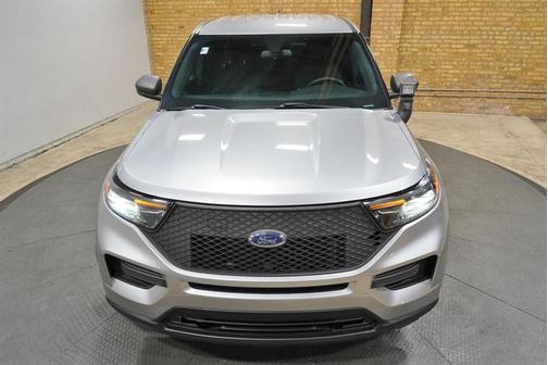 Silver 2020 Ford Utility Police Interceptor Base