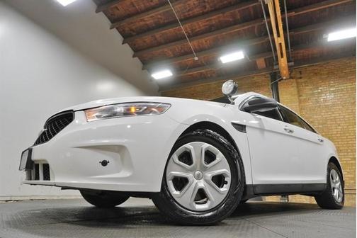 White 2016 Ford Sedan Police Interceptor Base