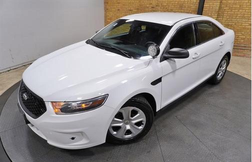 White 2016 Ford Sedan Police Interceptor Base