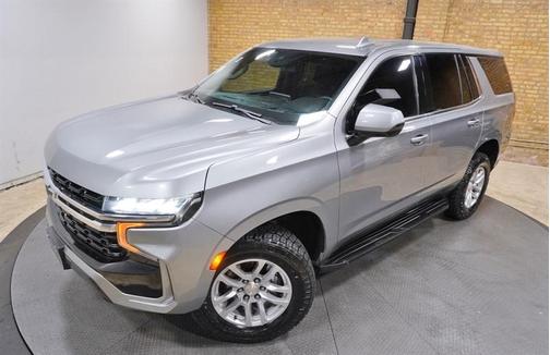 Gray 2023 Chevrolet Tahoe Police