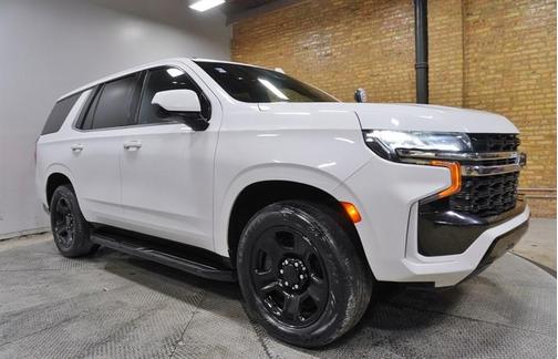 White 2022 Chevrolet Tahoe Police