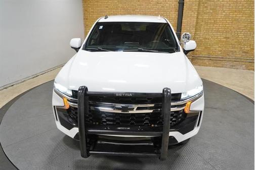 White 2022 Chevrolet Tahoe Police