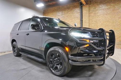 Black 2023 Chevrolet Tahoe Police