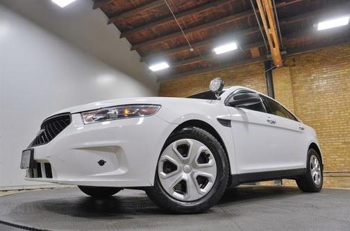 White 2018 Ford Sedan Police Interceptor Base