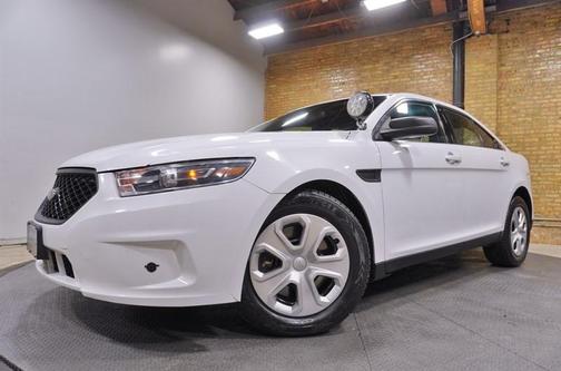 White 2018 Ford Sedan Police Interceptor Base