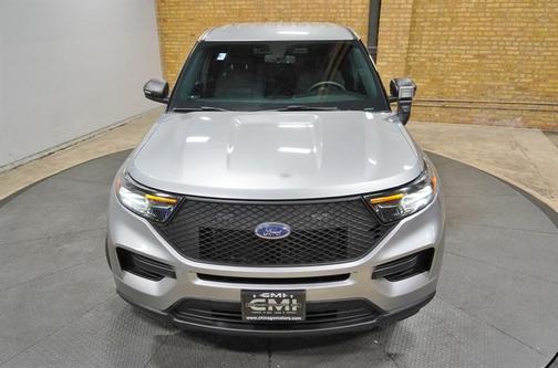 Silver 2021 Ford Utility Police Interceptor Base