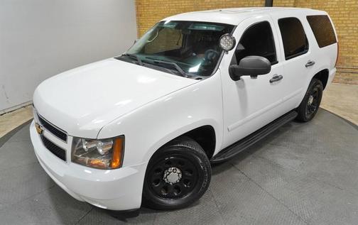 White 2013 Chevrolet Tahoe Police