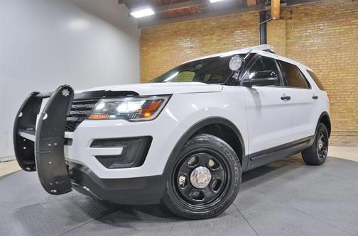 White 2017 Ford Utility Police Interceptor Base