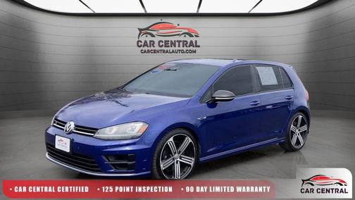 Lapiz Blue Metallic 2015 Volkswagen Golf R 4-Door w/DCC & Navigation