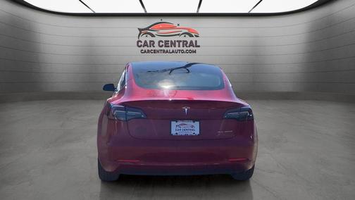 Red Multi-Coat 2018 Tesla Model 3 Long Range