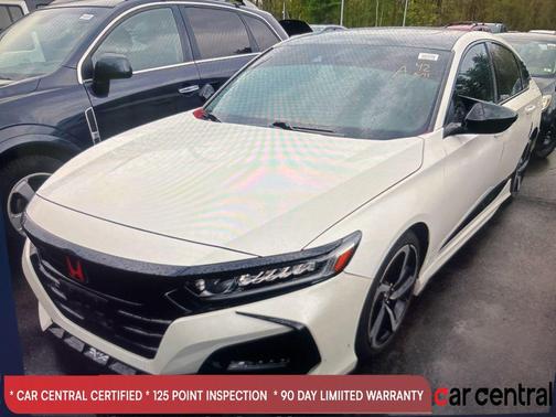 Platinum White Pearl 2019 Honda Accord Sport 2.0T