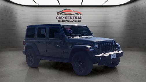 Granite Crystal Metallic Clearcoat 2022 Jeep Wrangler Unlimited Sport Altitude