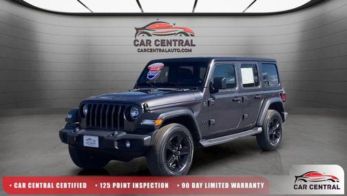 Granite Crystal Metallic Clearcoat 2022 Jeep Wrangler Unlimited Sport Altitude