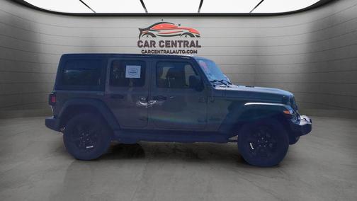 Granite Crystal Metallic Clearcoat 2022 Jeep Wrangler Unlimited Sport Altitude