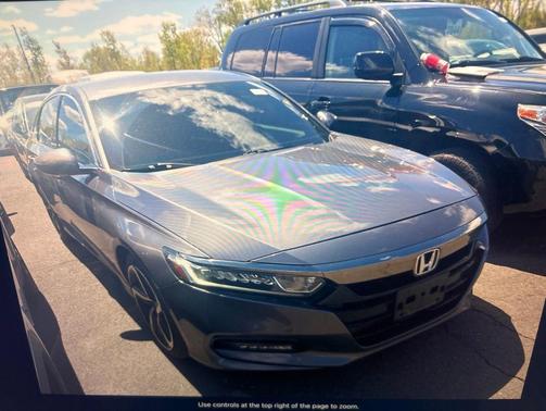 Modern Steel Metallic 2018 Honda Accord Sport
