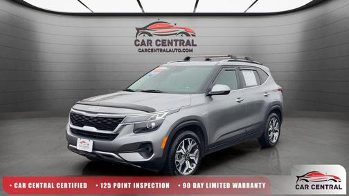 Steel Gray 2022 Kia Seltos EX