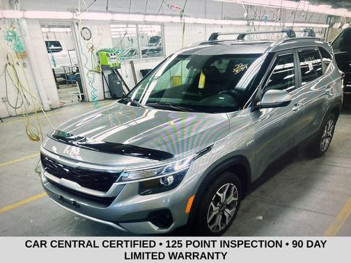 Steel Gray 2022 Kia Seltos EX