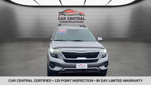 Steel Gray 2022 Kia Seltos EX