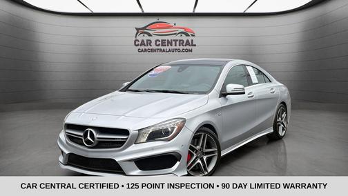 Silver 2015 Mercedes-Benz CLA-Class CLA 45 AMG 4MATIC