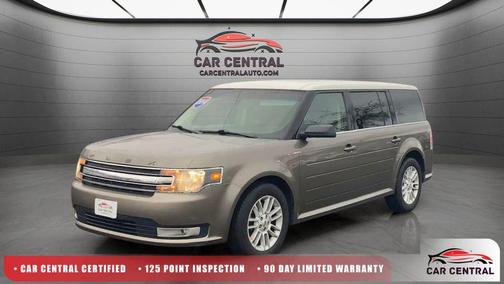 Mineral Gray Metallic 2014 Ford Flex SEL