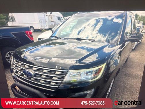 Shadow Black 2017 Ford Explorer XLT