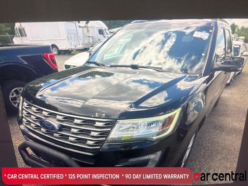 Shadow Black 2017 Ford Explorer XLT