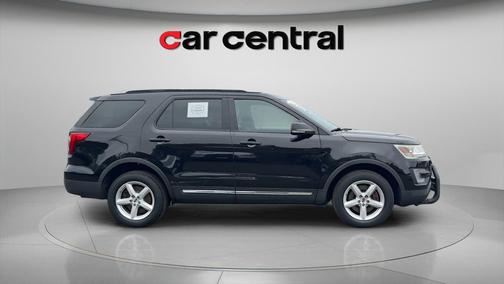 Shadow Black 2017 Ford Explorer XLT