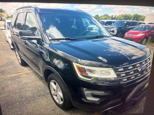Shadow Black 2017 Ford Explorer XLT