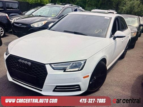 Ibis White 2017 Audi A4 2.0T Premium