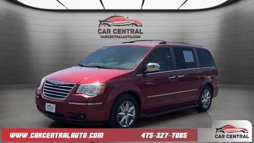 Deep Cherry Red Crystal Pearlcoat 2010 Chrysler Town & Country Limited