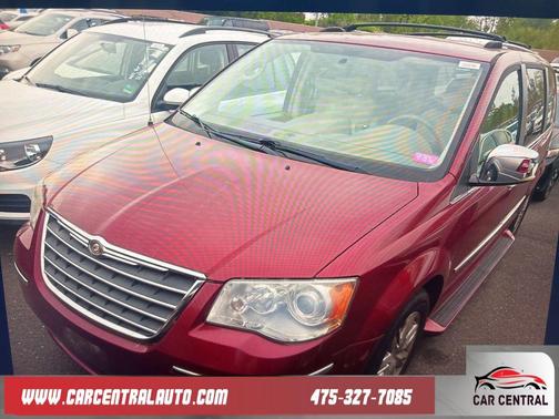 Deep Cherry Red Crystal Pearlcoat 2010 Chrysler Town & Country Limited