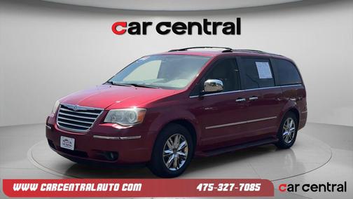 Deep Cherry Red Crystal Pearlcoat 2010 Chrysler Town & Country Limited