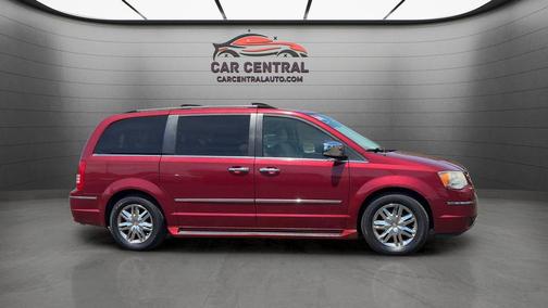 Deep Cherry Red Crystal Pearlcoat 2010 Chrysler Town & Country Limited