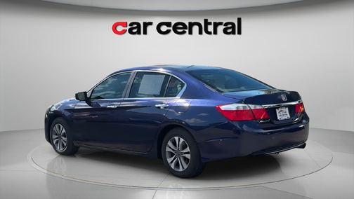 Blue 2015 Honda Accord LX