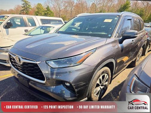 Magnetic Gray Metallic 2021 Toyota Highlander XLE