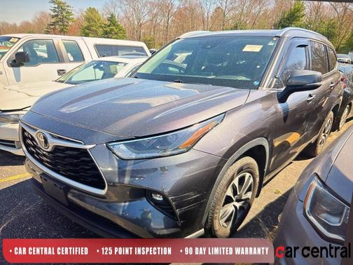 Magnetic Gray Metallic 2021 Toyota Highlander XLE