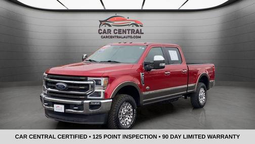 Rapid Red Metallic Tinted Clearcoat 2020 Ford F-350 King Ranch