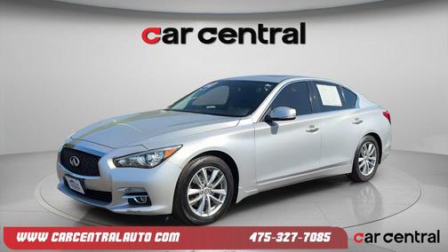Liquid Platinum 2014 INFINITI Q50 Hybrid Premium
