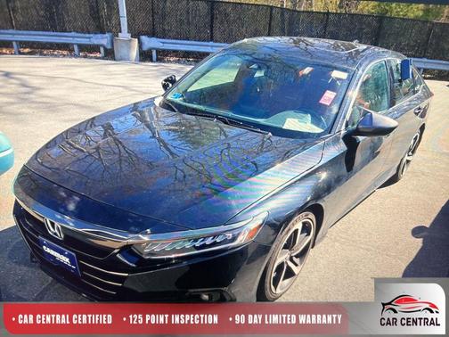 Crystal Black Pearl 2021 Honda Accord Sport 2.0T