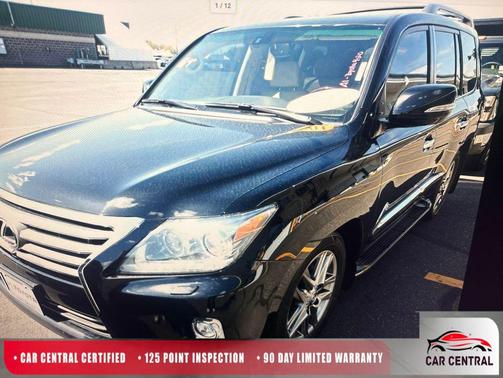 Onyx Black 2015 Lexus LX 570 Base