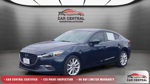 Deep Crystal Blue Mica 2017 Mazda Mazda3 Grand Touring