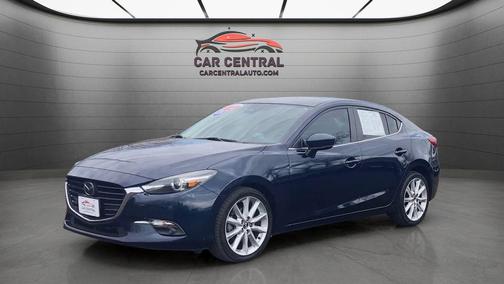 Deep Crystal Blue Mica 2017 Mazda Mazda3 Grand Touring