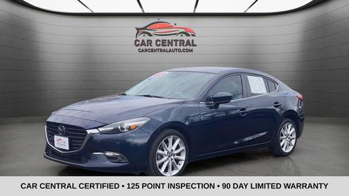 Deep Crystal Blue Mica 2017 Mazda Mazda3 Grand Touring