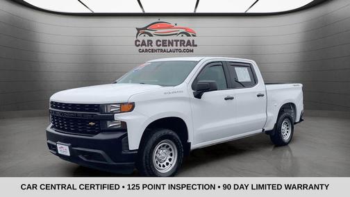 Summit White 2019 Chevrolet Silverado 1500 WT